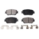 Purchase Top-Quality Front Semi Metallic Pads by POSITIVE PLUS - PPF-D908 pa2