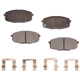 Purchase Top-Quality Front Semi Metallic Pads by PROFUSION - PMD1397S pa1