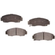 Purchase Top-Quality Front Semi Metallic Pads by PROFUSION - PMD1506 pa1