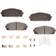 Purchase Top-Quality Front Semi Metallic Pads by PROFUSION - PMD1843S pa1