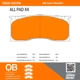 Purchase Top-Quality QUALITY-BUILT - 1000-0011M - Front Disc Brake Pad Set pa2