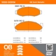 Purchase Top-Quality QUALITY-BUILT - 1000-0091M - Front Disc Brake Pad Set pa5