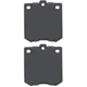 Purchase Top-Quality QUALITY-BUILT - 1000-0143M - Front Disc Brake Pad Set pa4