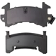 Purchase Top-Quality QUALITY-BUILT - 1000-0154M - Front Disc Brake Pad Set pa3