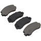 Purchase Top-Quality QUALITY-BUILT - 1000-0195M - Front Disc Brake Pad Set pa1