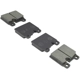 Purchase Top-Quality QUALITY-BUILT - 1000-0287M - Front Disc Brake Pad Set pa1