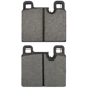 Purchase Top-Quality QUALITY-BUILT - 1000-0287M - Front Disc Brake Pad Set pa2