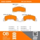 Purchase Top-Quality QUALITY-BUILT - 1000-0289M - Front Disc Brake Pad Set pa5