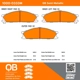 Purchase Top-Quality QUALITY-BUILT - 1000-0333M - Front Disc Brake Pad Set pa5
