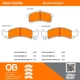 Purchase Top-Quality QUALITY-BUILT - 1000-0505M - Front Disc Brake Pad Set pa5