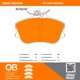 Purchase Top-Quality QUALITY-BUILT - 1000-0645M - Front Disc Brake Pad Set pa5