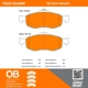 Purchase Top-Quality QUALITY-BUILT - 1000-0648M - Front Disc Brake Pad Set pa5