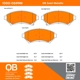 Purchase Top-Quality QUALITY-BUILT - 1000-0699M - Front Disc Brake Pad Set pa5