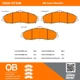 Purchase Top-Quality QUALITY-BUILT - 1000-0731M - Front Disc Brake Pad Set pa5