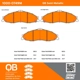 Purchase Top-Quality QUALITY-BUILT - 1000-0749M - Front Disc Brake Pad Set pa5