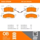 Purchase Top-Quality QUALITY-BUILT - 1000-0760M - Front Disc Brake Pad Set pa5