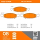 Purchase Top-Quality QUALITY-BUILT - 1000-0790M - Front Disc Brake Pad Set pa4