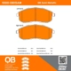 Purchase Top-Quality QUALITY-BUILT - 1000-0815AM - Front Disc Brake Pad Set pa4