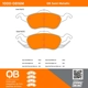 Purchase Top-Quality QUALITY-BUILT - 1000-0816M - Front Disc Brake Pad Set pa4
