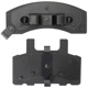 Purchase Top-Quality QUALITY-BUILT - 1000-0845M - Front Disk Brake Pad Set pa2