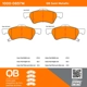 Purchase Top-Quality QUALITY-BUILT - 1000-0857M - Front Disk Brake Pad Set pa5