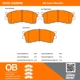 Purchase Top-Quality QUALITY-BUILT - 1000-0889M - Front Disk Brake Pad Set pa5