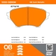 Purchase Top-Quality QUALITY-BUILT - 1000-0890M - Front Disk Brake Pad Set pa5