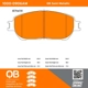 Purchase Top-Quality QUALITY-BUILT - 1000-0906AM - Front Disk Brake Pad Set pa5