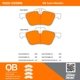 Purchase Top-Quality QUALITY-BUILT - 1000-0939M - Front Disk Brake Pad Set pa3
