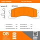 Purchase Top-Quality QUALITY-BUILT - 1000-0945M - Front Disk Brake Pad Set pa3