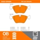 Purchase Top-Quality QUALITY-BUILT - 1000-0946M - Front Disk Brake Pad Set pa3