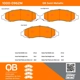 Purchase Top-Quality QUALITY-BUILT - 1000-0962M - Front Disc Brake Pad Set pa5