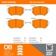 Purchase Top-Quality QUALITY-BUILT - 1000-0969M - Front Disc Brake Pad Set pa5