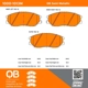 Purchase Top-Quality QUALITY-BUILT - 1000-1013M - Front Disc Brake Pad Set pa5