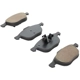 Purchase Top-Quality QUALITY-BUILT - 1000-1044M - Front Disk Brake Pad Set pa1