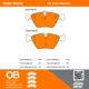 Purchase Top-Quality QUALITY-BUILT - 1000-1061M - Front Disc Brake Pad Set pa5
