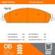 Purchase Top-Quality QUALITY-BUILT - 1000-1070M - Front Disc Brake Pad Set pa5