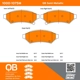 Purchase Top-Quality QUALITY-BUILT - 1000-1075M - Front Disc Brake Pad Set pa5