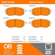 Purchase Top-Quality QUALITY-BUILT - 1000-1078M - Front Disc Brake Pad Set pa5