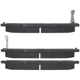 Purchase Top-Quality QUALITY-BUILT - 1000-1089M - Front Disc Brake Pad Set pa4