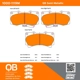 Purchase Top-Quality QUALITY-BUILT - 1000-1119M - Front Disc Brake Pad Set pa5