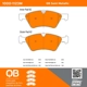 Purchase Top-Quality QUALITY-BUILT - 1000-1123M - Front Disc Brake Pad Set pa2