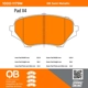Purchase Top-Quality QUALITY-BUILT - 1000-1179M - Front Disc Brake Pad Set pa1
