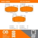 Purchase Top-Quality QUALITY-BUILT - 1000-1182M - Front Disc Brake Pad Set pa2