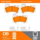 Purchase Top-Quality QUALITY-BUILT - 1000-1303M - Front Disc Brake Pad Set pa3