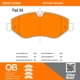 Purchase Top-Quality QUALITY-BUILT - 1000-1316M - Front Disc Brake Pad Set pa5