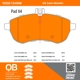 Purchase Top-Quality QUALITY-BUILT - 1000-1340M - Front Disc Brake Pad Set pa5