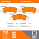 Purchase Top-Quality QUALITY-BUILT - 1000-1363M - Front Disc Brake Pad Set pa5