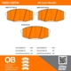 Purchase Top-Quality QUALITY-BUILT - 1000-1397M - Front Disc Brake Pad Set pa5