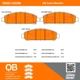 Purchase Top-Quality QUALITY-BUILT - 1000-1401M - Front Disc Brake Pad Set pa5